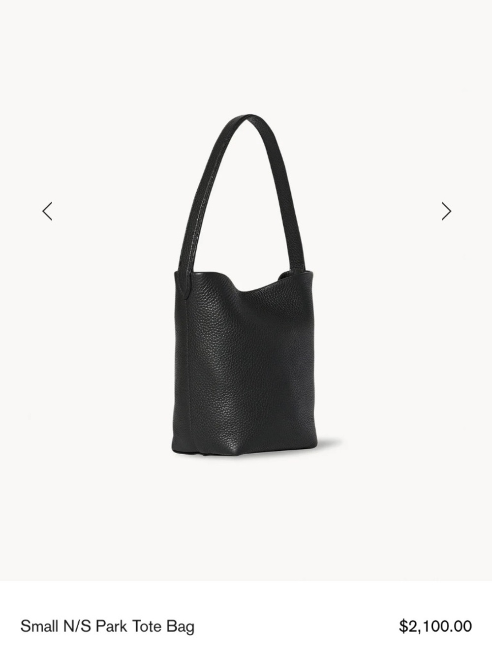 The Row small park tote